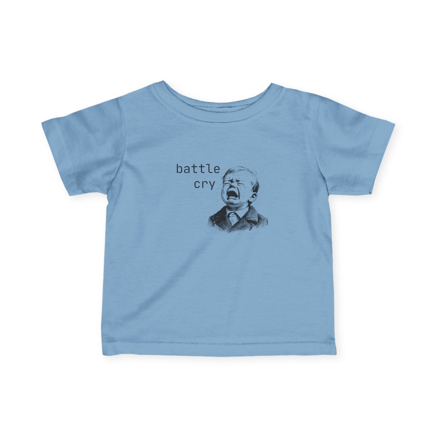 Battle Cry Infant Tee, Cute Baby Shirt, Funny Toddler Top, Unique Gift for Kids, Baby Shower Present, Baby Clothes