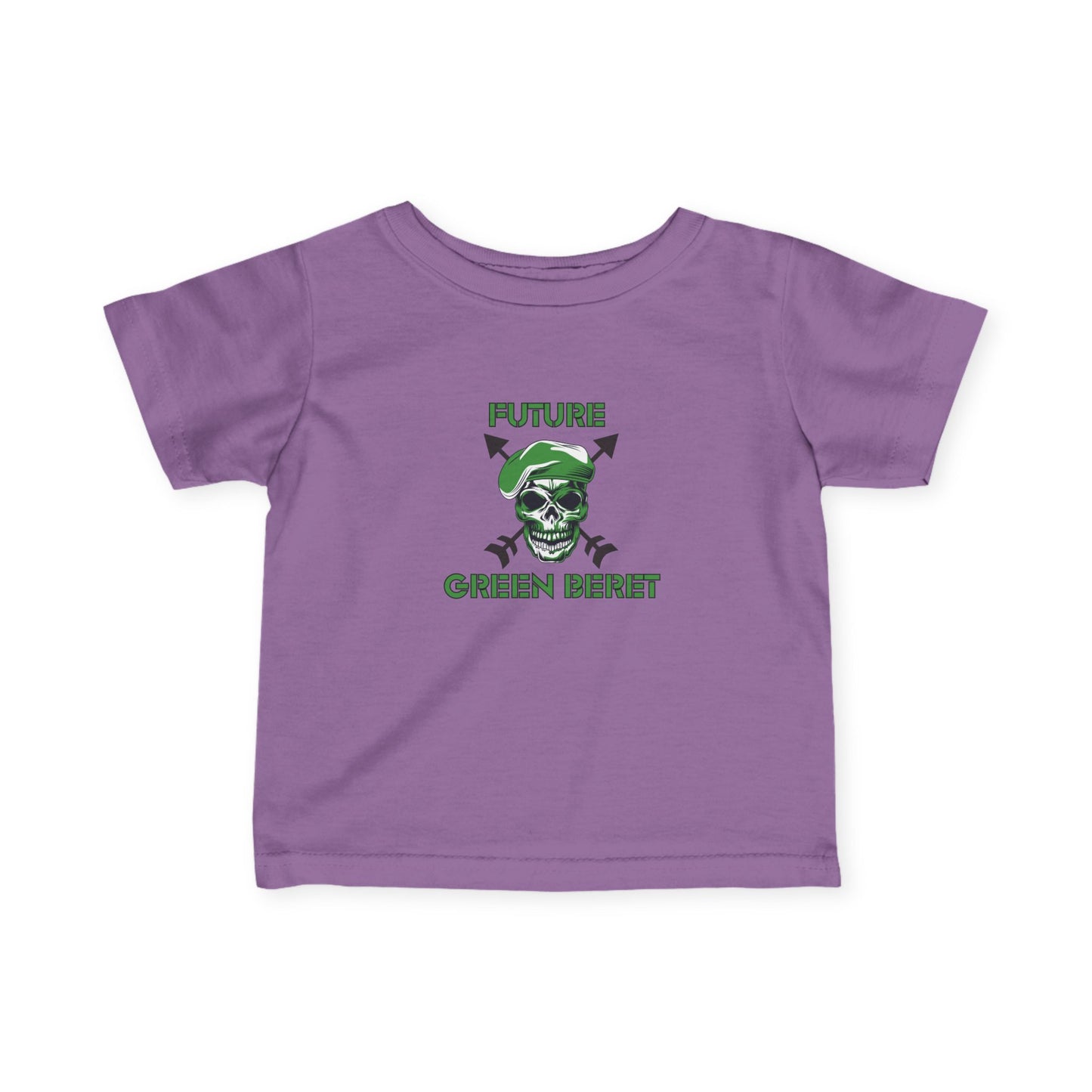 Future Green Beret Infant Tee, Baby Military Shirt, Toddler Army Tee, Gift for New Parents, Cute Baby Clothes