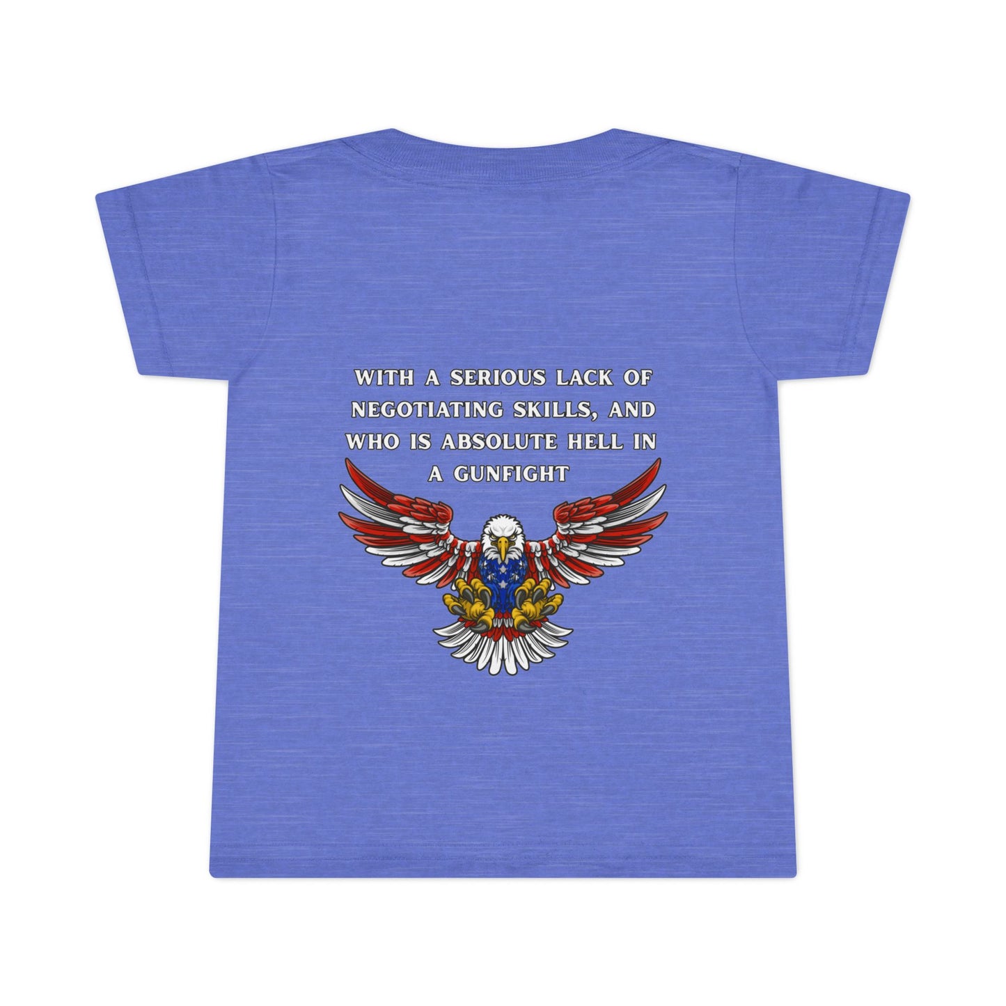 ' I Am Protected by a U.S. Soldier' Toddler T-Shirt - Patriotic Tee for Kids