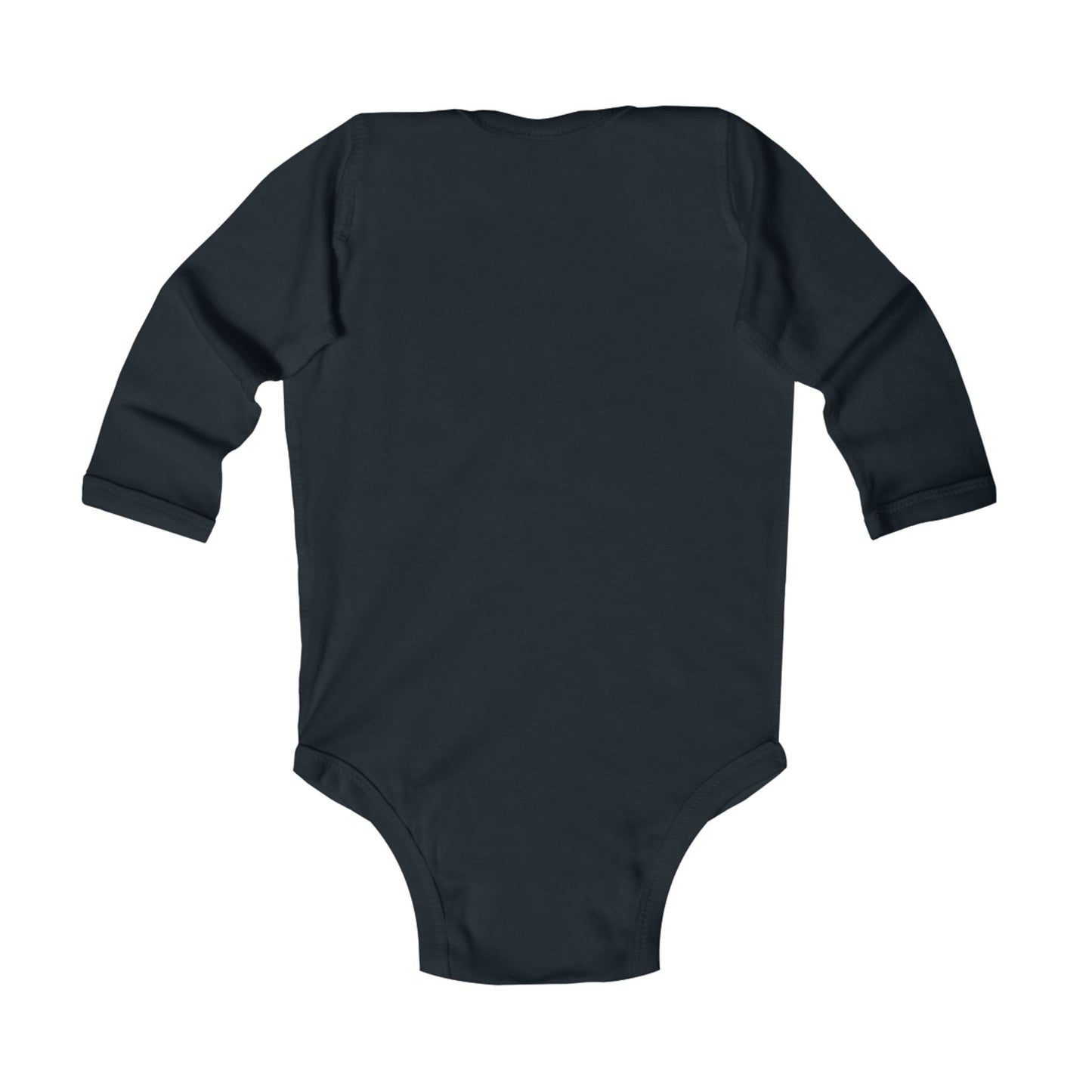 'Straight Outta Basic' Infant Long Sleeve Bodysuit
