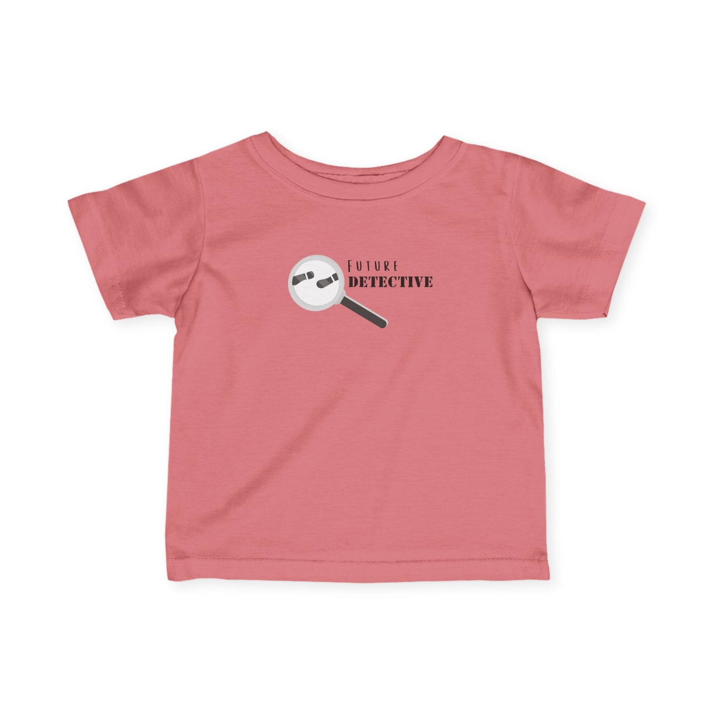 Future Detective Infant Tee, Baby T-Shirt, Cute Kids Clothing, Toddler Birthday Gift, Fun Outfit for Little Explorers