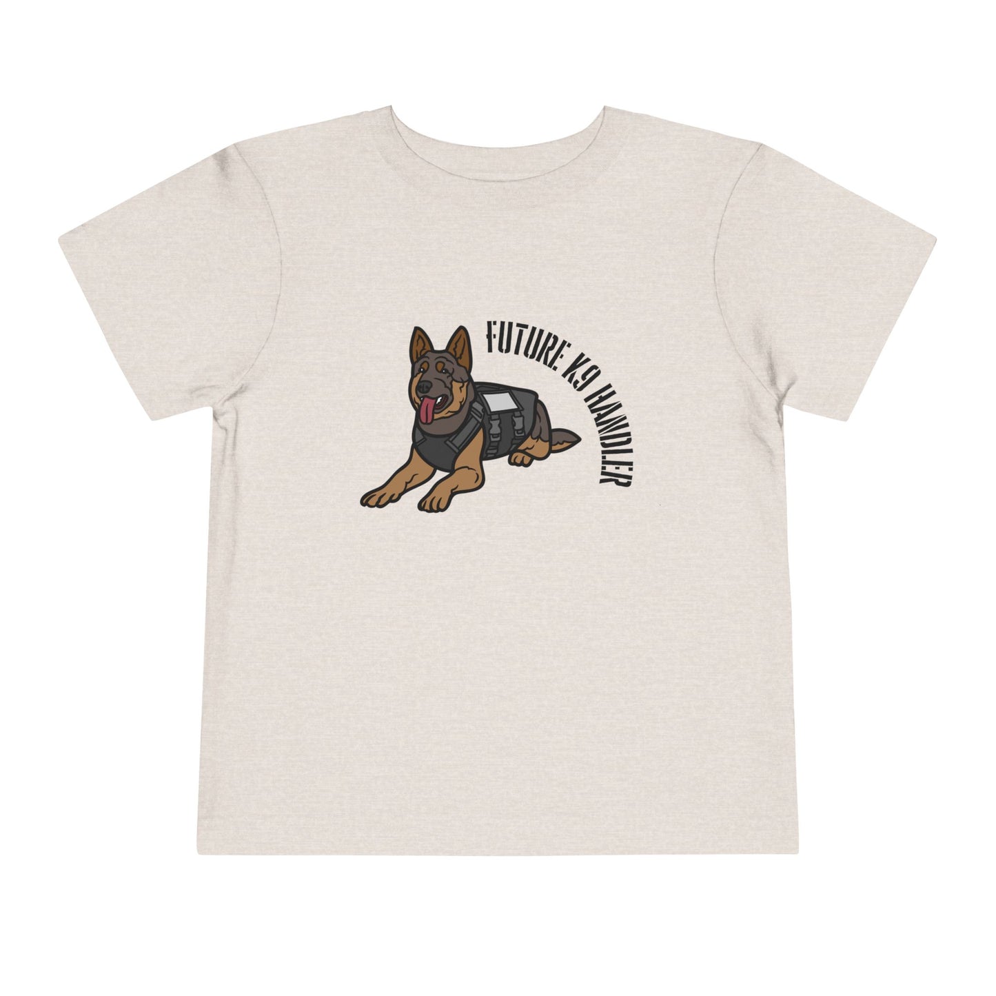Future K9 Handler Toddler Tee, Cute Dog Shirt, Kids Gift, Dog Lover Apparel, Future Handler T-Shirt, Pet-Themed Toddler Clothes
