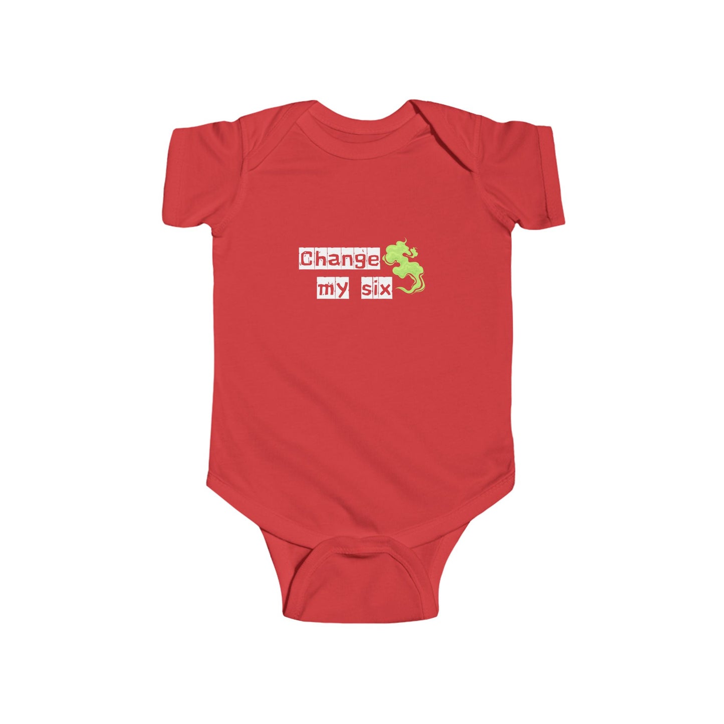 'Change my Six' Funny Infant Bodysuit, Baby Shower Gift, Cute Baby Clothes, Toddler Outfit, Change My Six Onesie