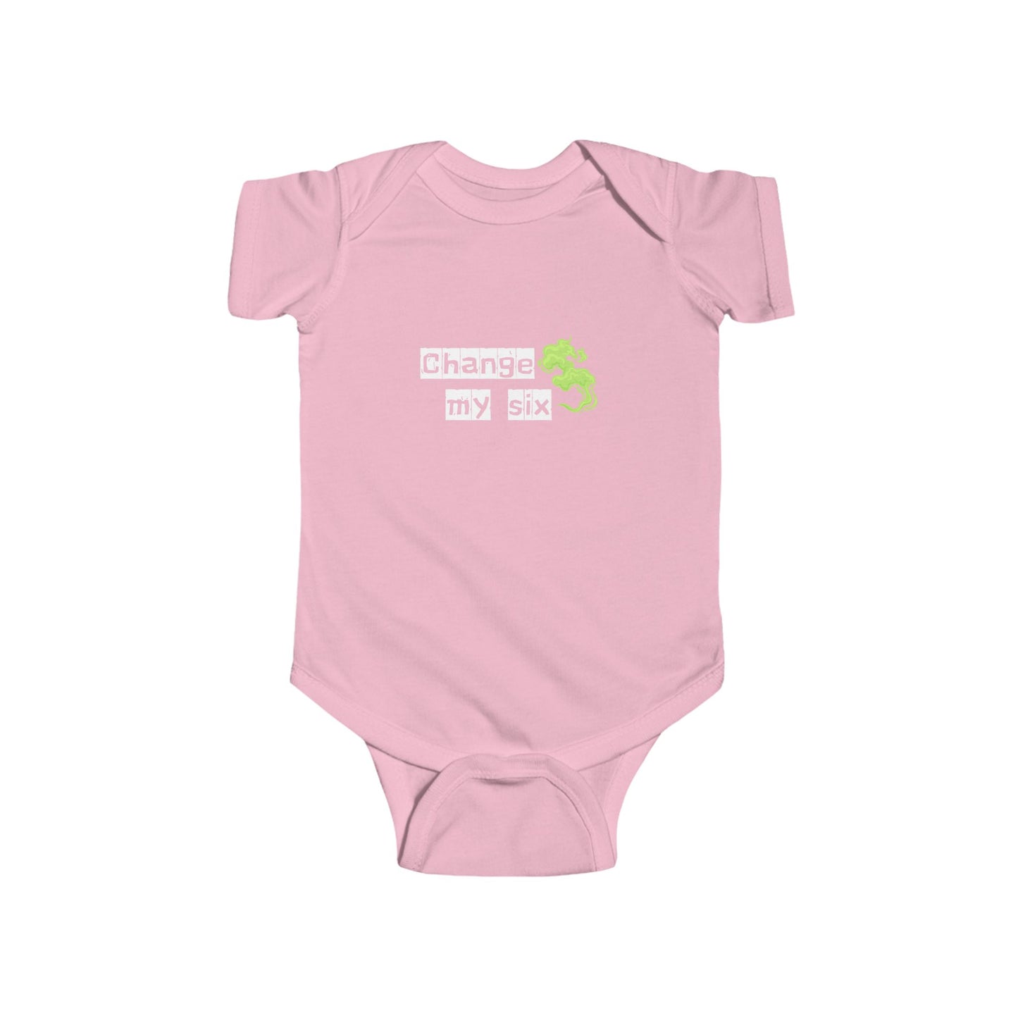 'Change my Six' Funny Infant Bodysuit, Baby Shower Gift, Cute Baby Clothes, Toddler Outfit, Change My Six Onesie