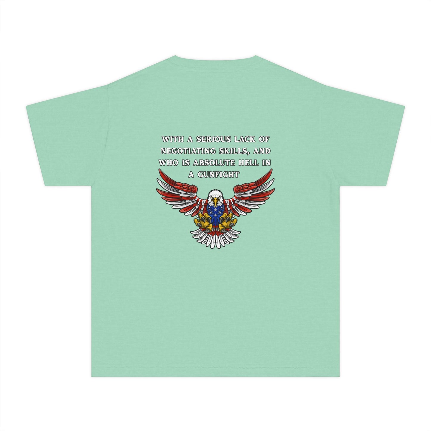 Protected by a U.S. Soldier Youth Midweight Tee - Perfect for Military Families, Patriotic Events, Gifts, and Everyday Wear, Apparel, [...]