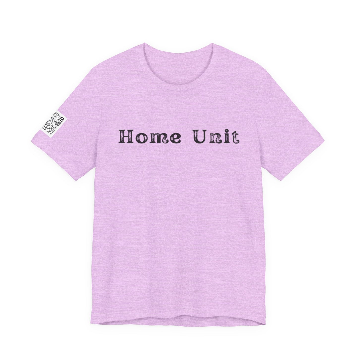 'Live for What You'd Die For' Inspiring Unisex Jersey Short Sleeve Tee, Motivational Shirt, Casual Wear with Home Unit QR code sleeve