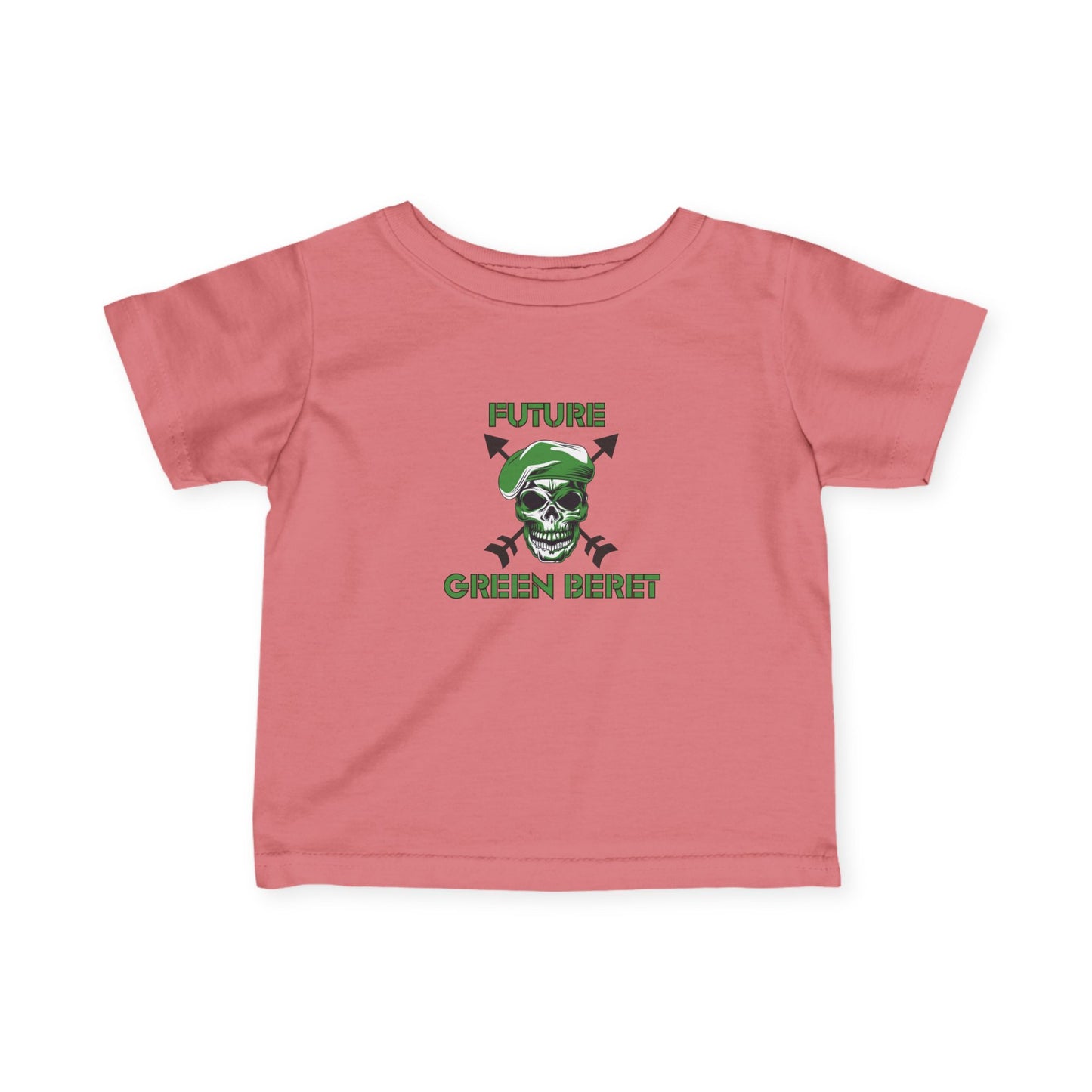 Future Green Beret Infant Tee, Baby Military Shirt, Toddler Army Tee, Gift for New Parents, Cute Baby Clothes