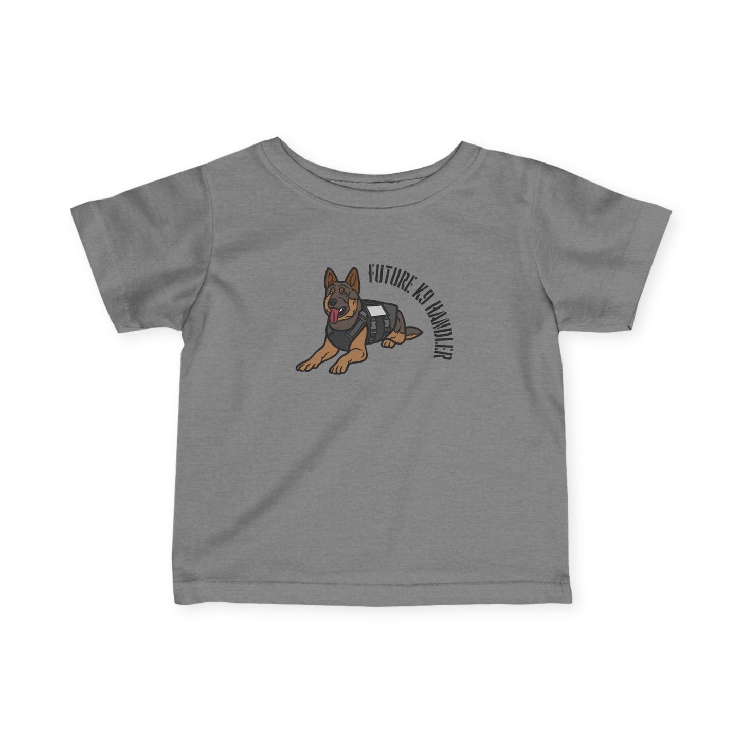 Future K9 Handler Infant Tee, Funny Dog Shirt, Baby Dog Lover Gift, Cute Toddler T-Shirt, Pet Enthusiast Apparel