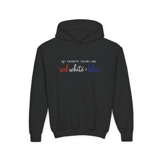 'My Favorite Colors' Youth Hoodie - USA Kids' Apparel