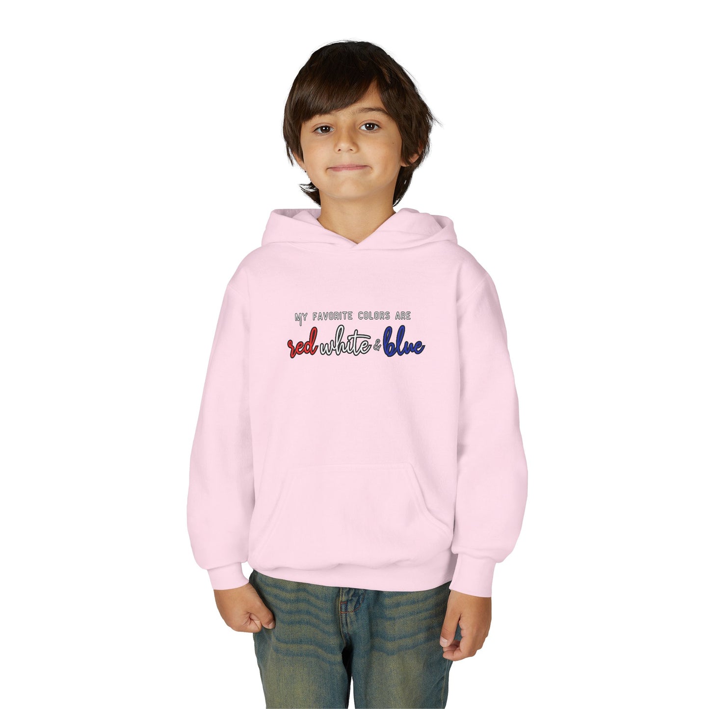 'My Favorite Colors' Youth Hoodie - USA Kids' Apparel