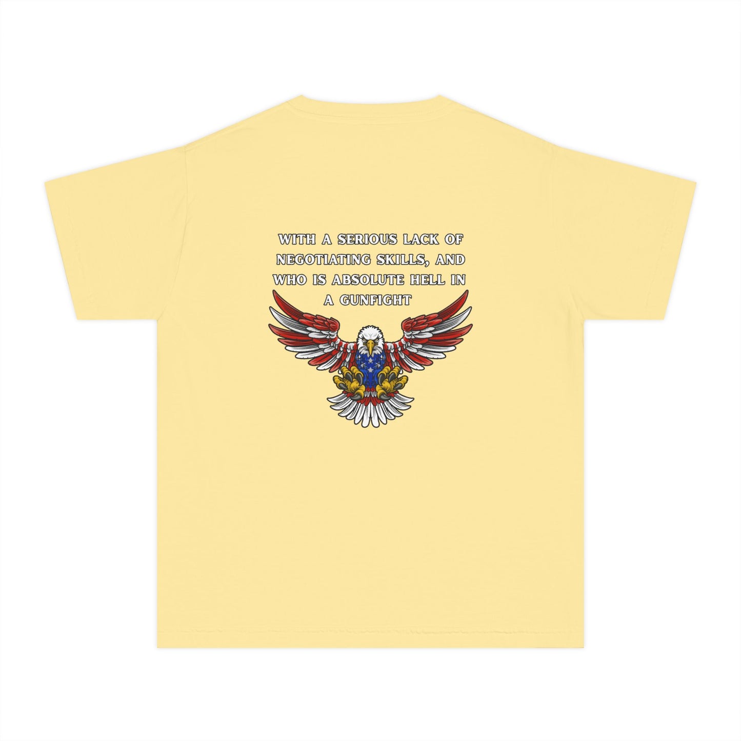 Protected by a U.S. Soldier Youth Midweight Tee - Perfect for Military Families, Patriotic Events, Gifts, and Everyday Wear, Apparel, [...]