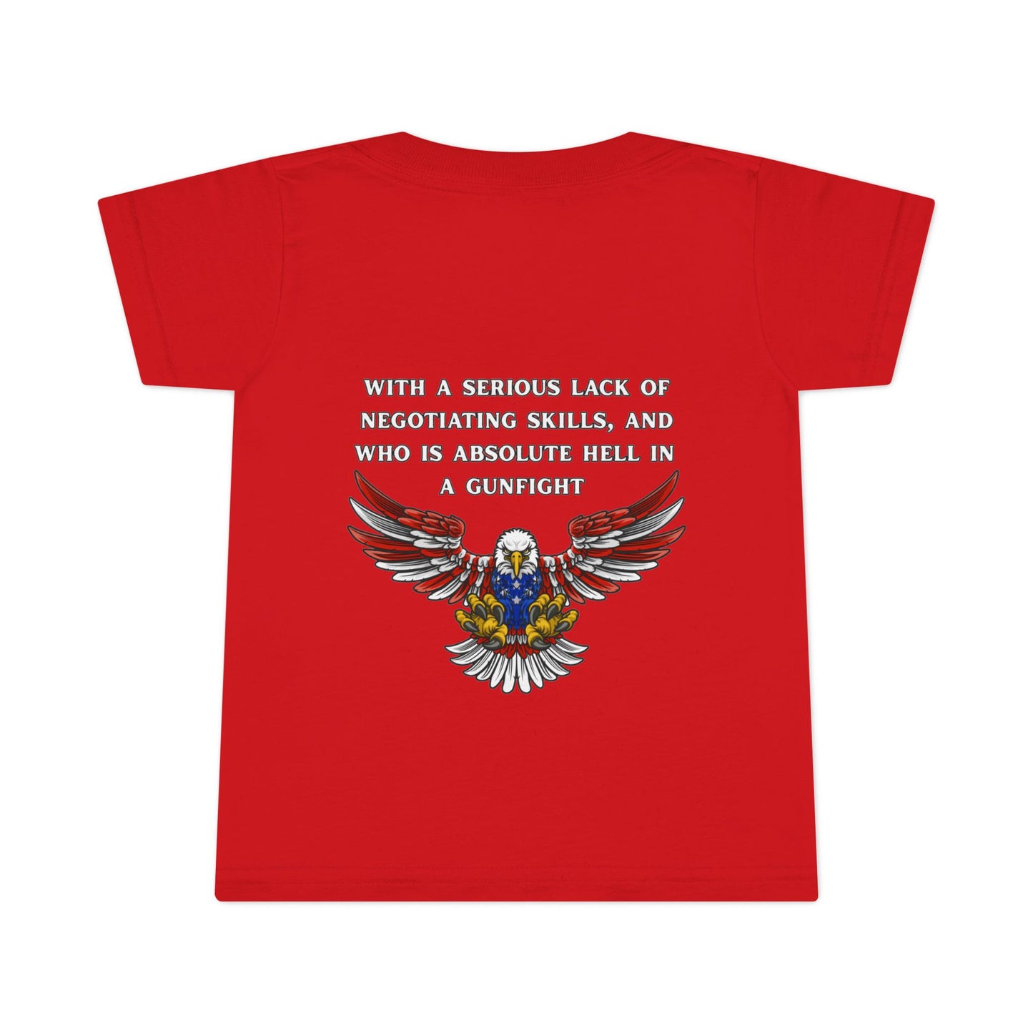 ' I Am Protected by a U.S. Soldier' Toddler T-Shirt - Patriotic Tee for Kids