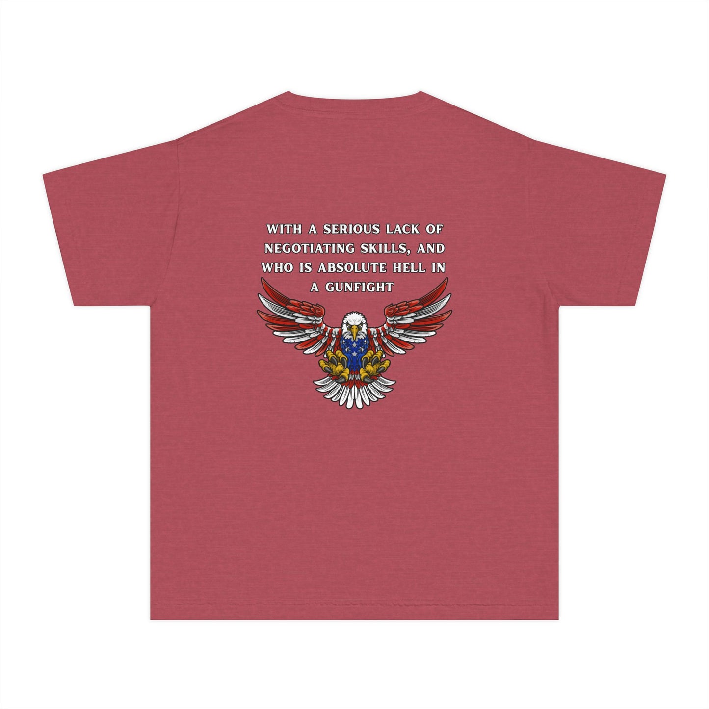 Protected by a U.S. Soldier Youth Midweight Tee - Perfect for Military Families, Patriotic Events, Gifts, and Everyday Wear, Apparel, [...]