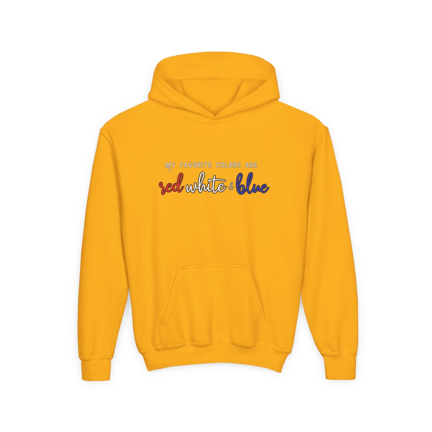 'My Favorite Colors' Youth Hoodie - USA Kids' Apparel
