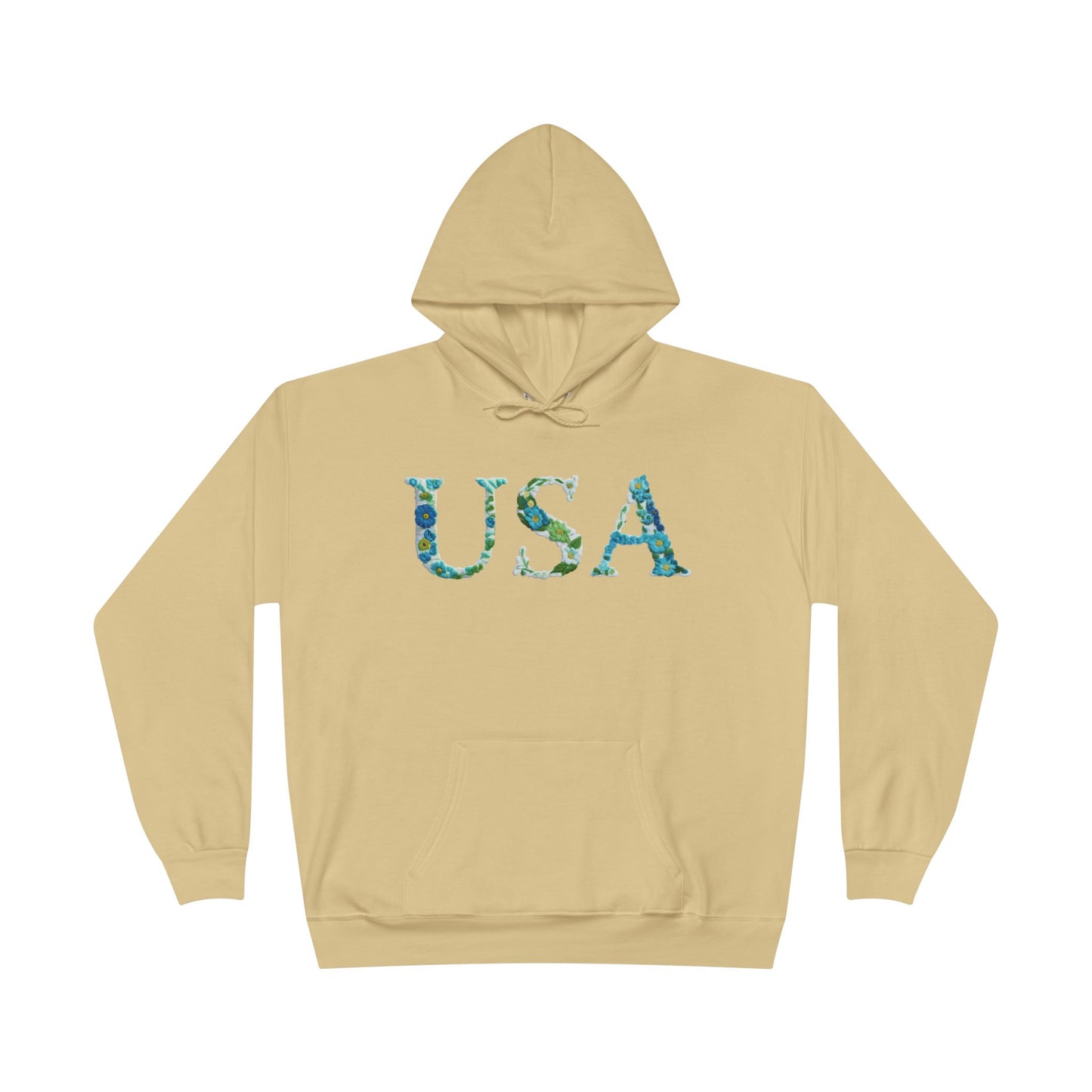 "USA" Eco-Friendly Pullover Hoodie