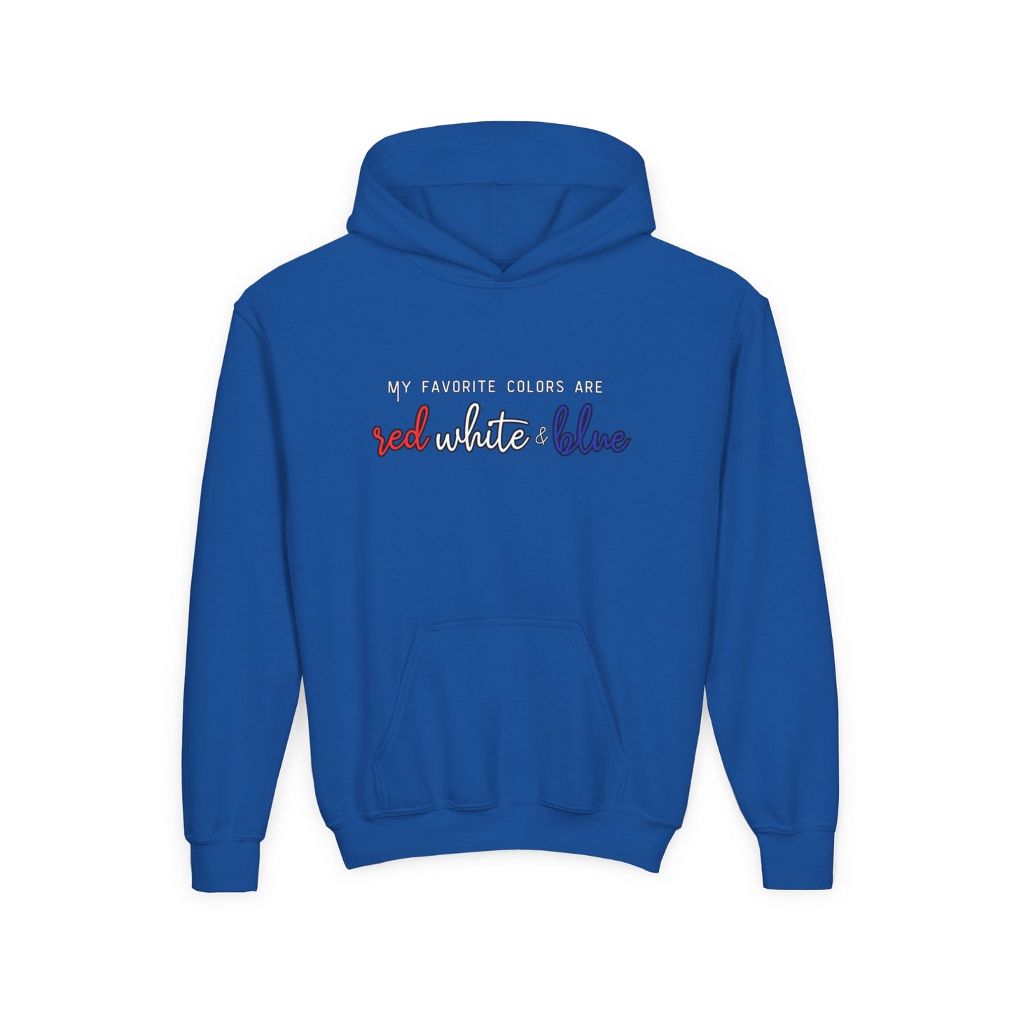 'My Favorite Colors' Youth Hoodie - USA Kids' Apparel