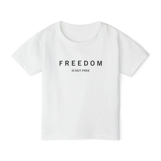 'Freedom Not Free' Toddler Tee, USA Flag Tee, Kids Independence Day Shirt, Memorial Day Outfit, Toddler Boy