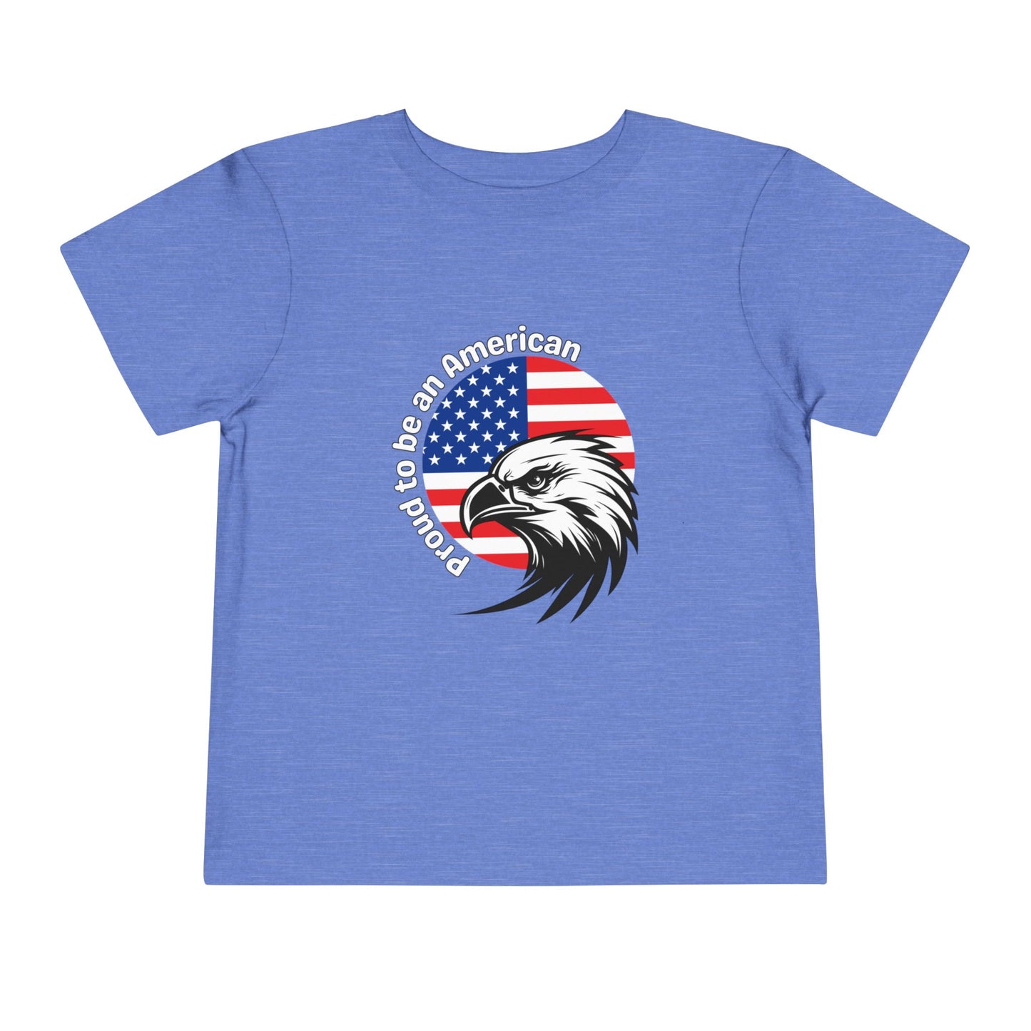 'Proud to be an American' Toddler Tee with Eagle Design