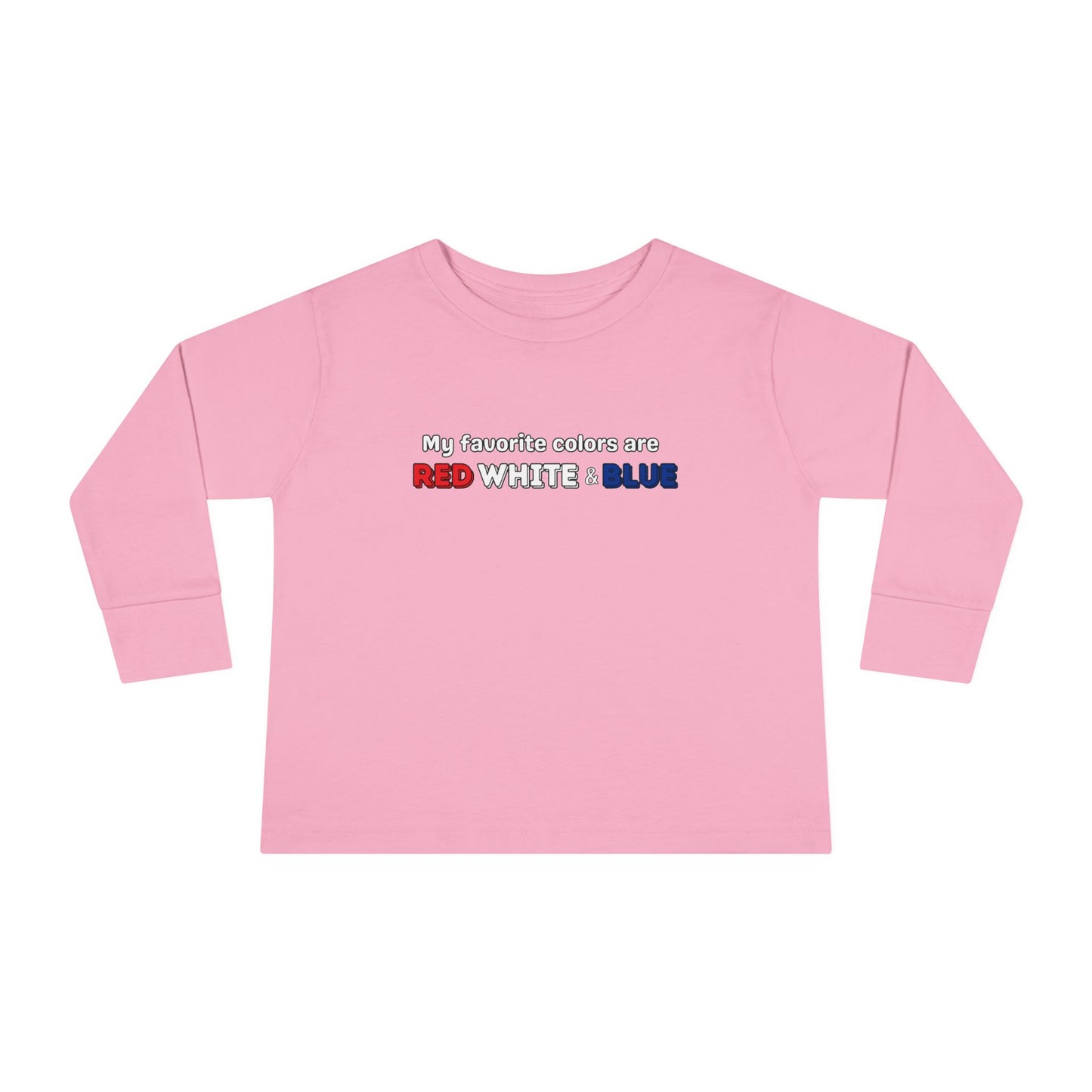 'Proud to be an American' Toddler Long Sleeve Tee - Kids Independence Day Shirt, Patriotic Toddler Clothing, 4th of July Outfit, American [...]