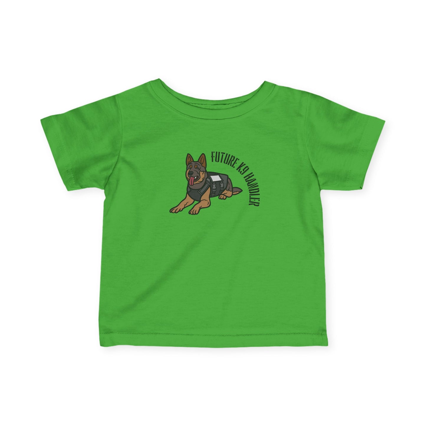 Future K9 Handler Infant Tee, Funny Dog Shirt, Baby Dog Lover Gift, Cute Toddler T-Shirt, Pet Enthusiast Apparel
