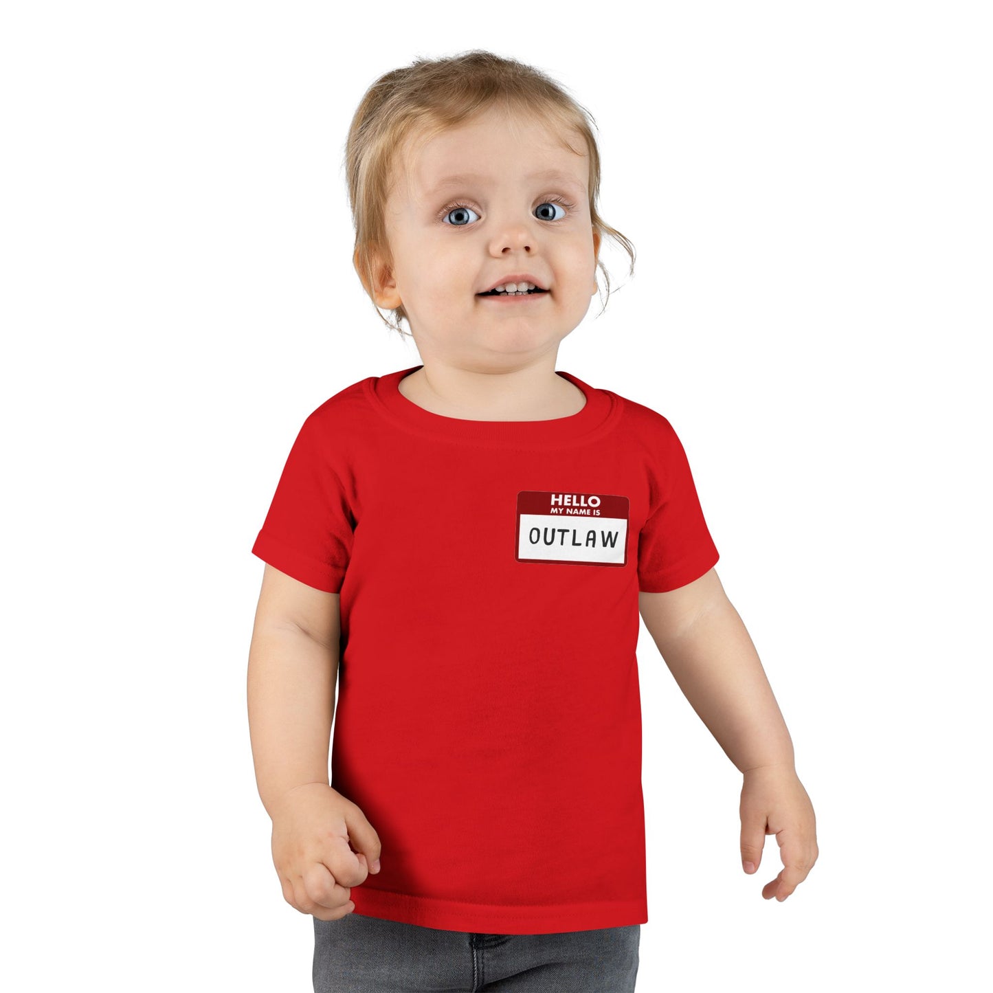'What Mommy Says is Law' - Outlaw Toddler Tee