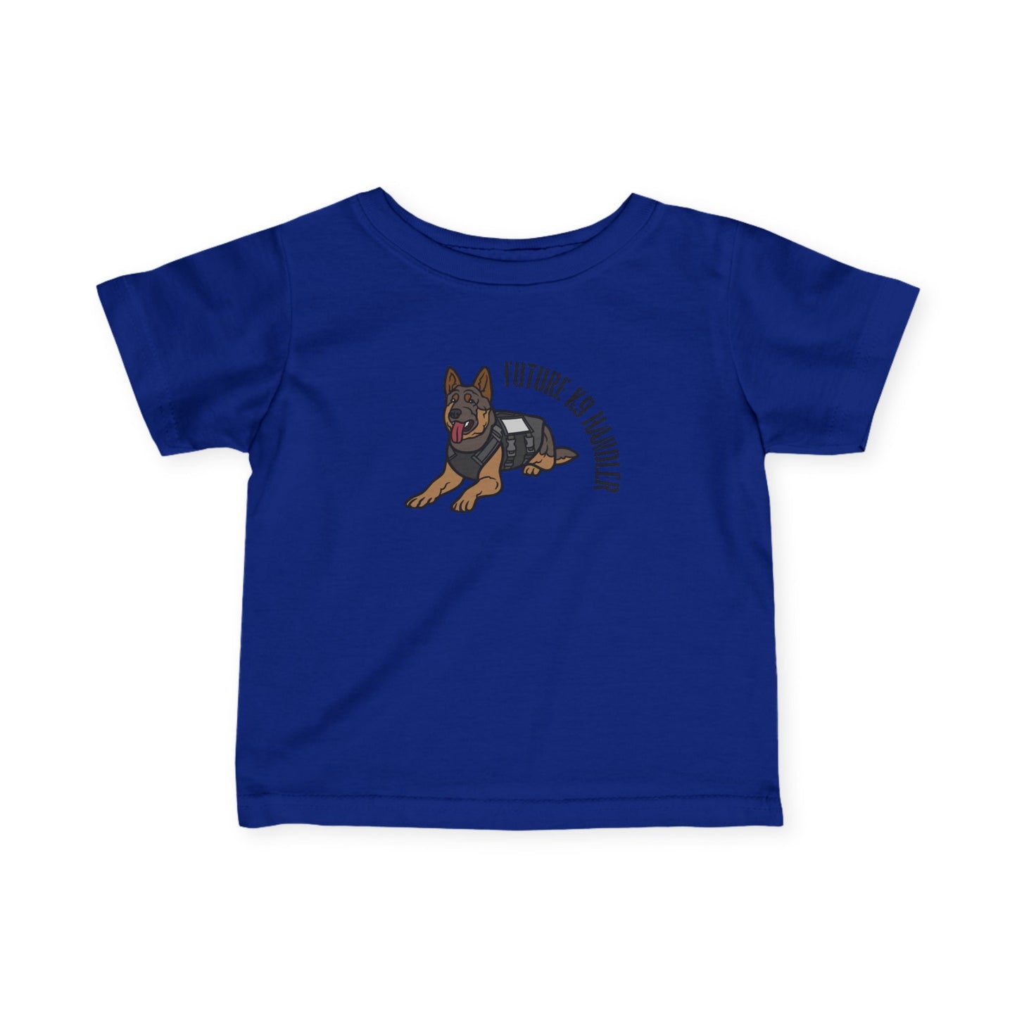 Future K9 Handler Infant Tee, Funny Dog Shirt, Baby Dog Lover Gift, Cute Toddler T-Shirt, Pet Enthusiast Apparel