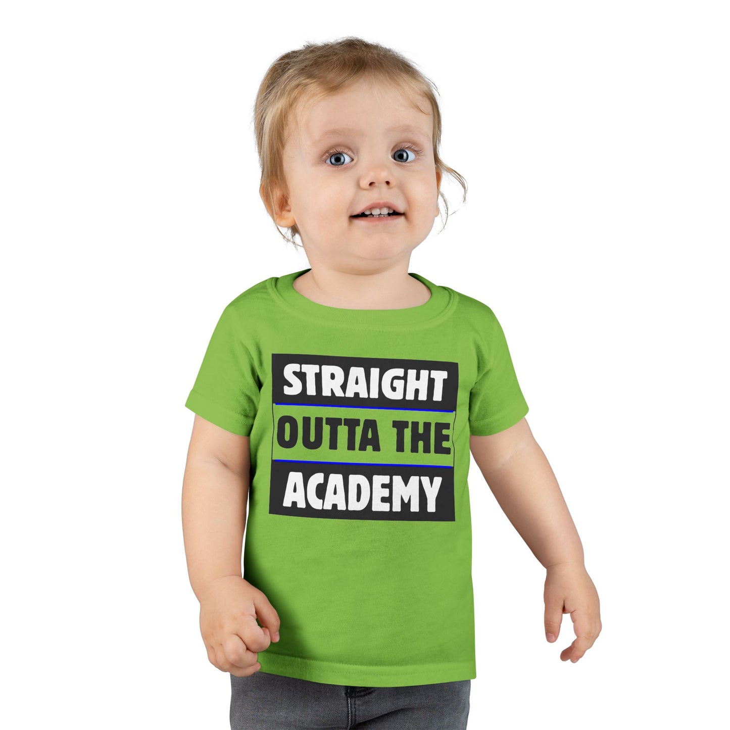'Straight Outta The Academy' - Funny Toddler Tee