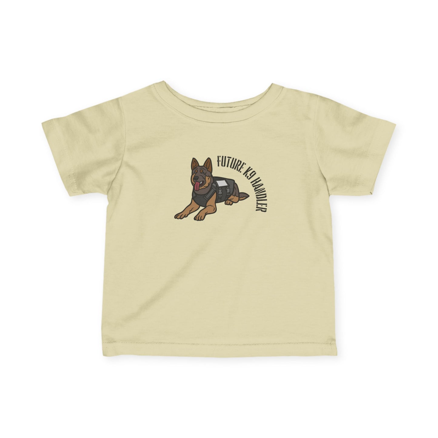 Future K9 Handler Infant Tee, Funny Dog Shirt, Baby Dog Lover Gift, Cute Toddler T-Shirt, Pet Enthusiast Apparel