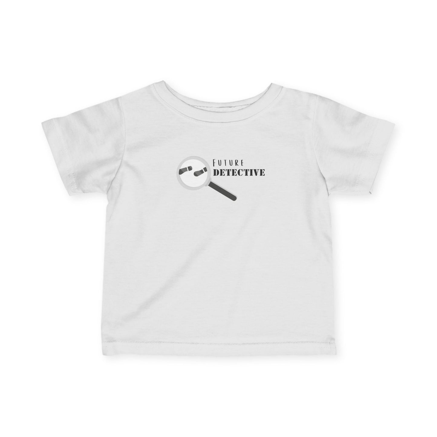 Future Detective Infant Tee, Baby T-Shirt, Cute Kids Clothing, Toddler Birthday Gift, Fun Outfit for Little Explorers