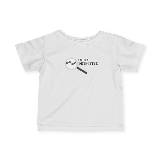 Future Detective Infant Tee, Baby T-Shirt, Cute Kids Clothing, Toddler Birthday Gift, Fun Outfit for Little Explorers