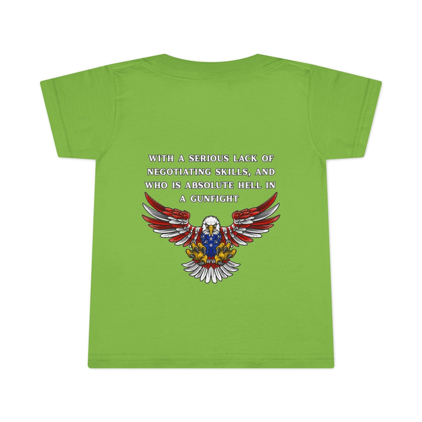' I Am Protected by a U.S. Soldier' Toddler T-Shirt - Patriotic Tee for Kids