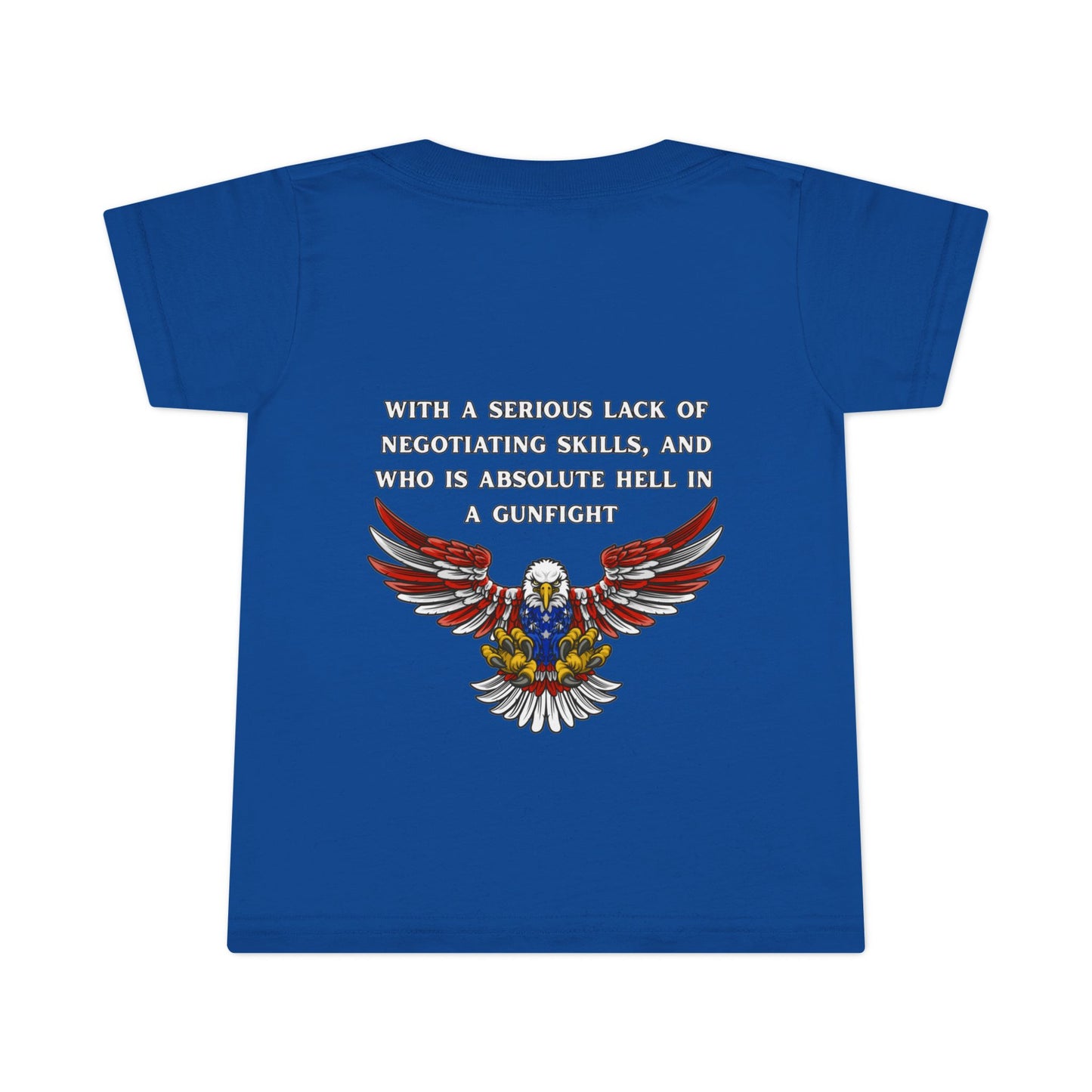 ' I Am Protected by a U.S. Soldier' Toddler T-Shirt - Patriotic Tee for Kids
