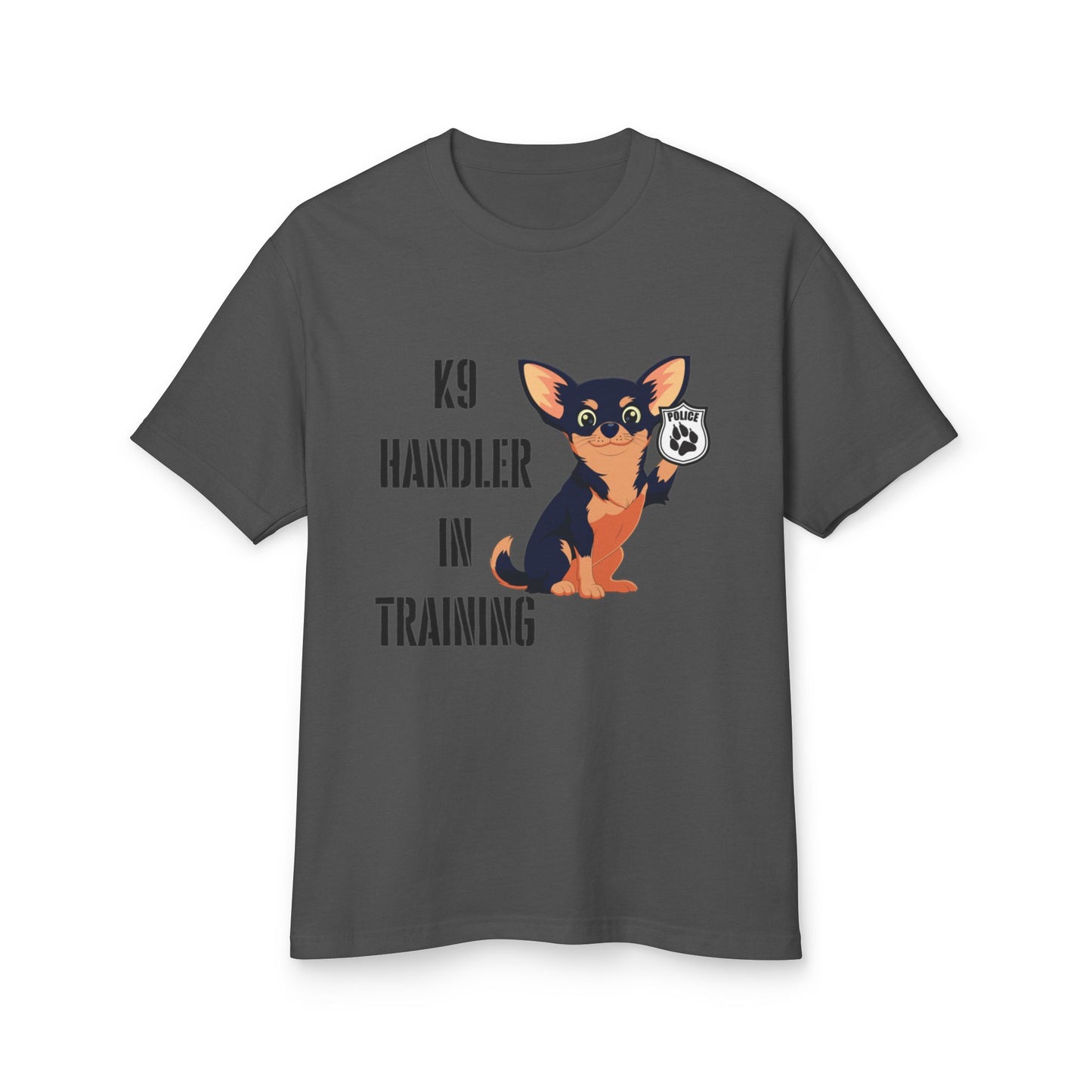 K9 Handler in Training Tee, Unisex Dog Lover Shirt, Gift for Dog Trainers, Pet Owner Apparel, Canine Enthusiast Clothing