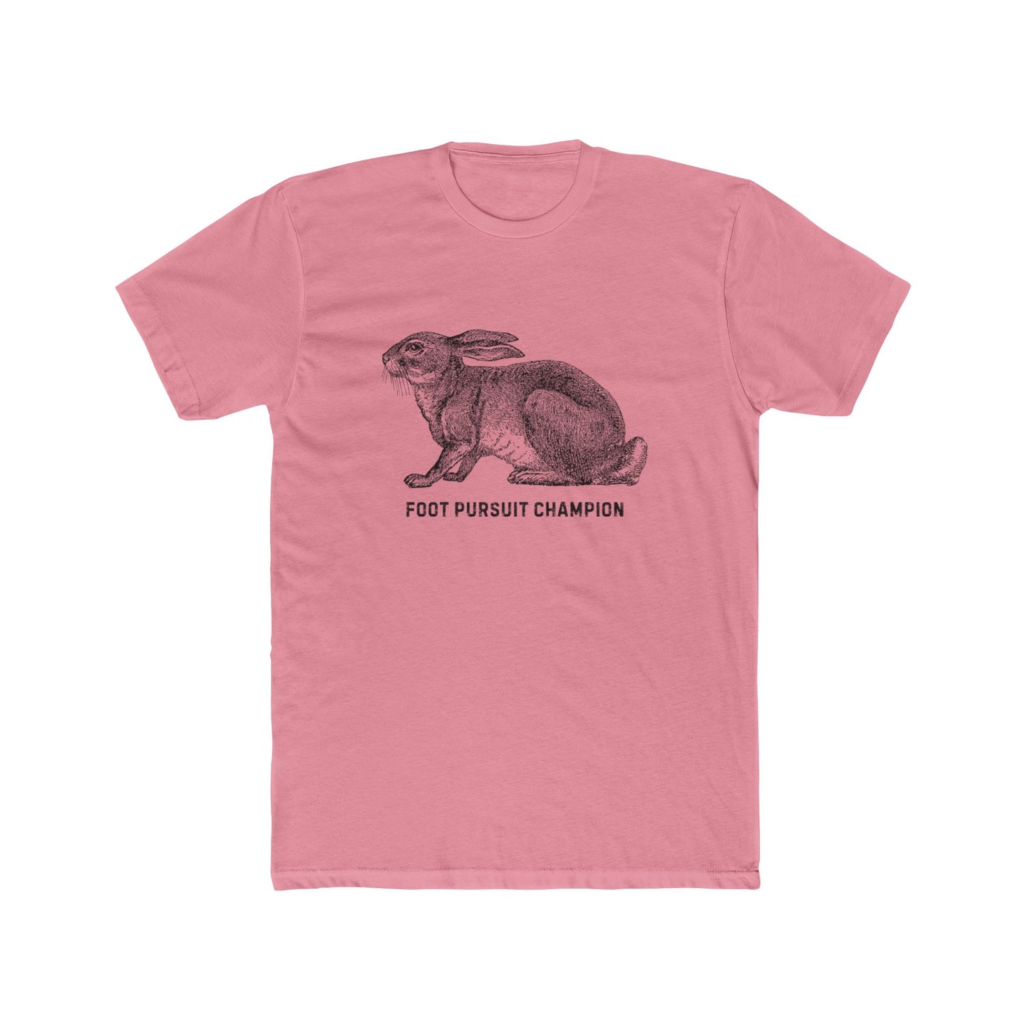 Unisex Cotton Crew Tee -Foot Pursuit Champion Design