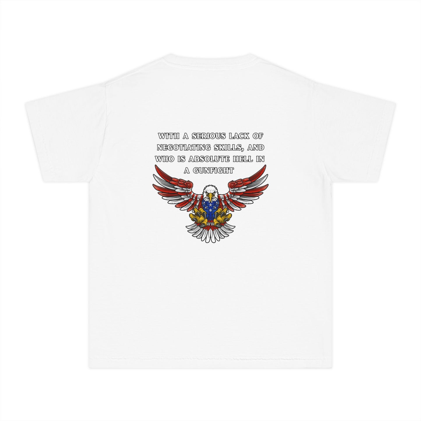 Protected by a U.S. Soldier Youth Midweight Tee - Perfect for Military Families, Patriotic Events, Gifts, and Everyday Wear, Apparel, [...]