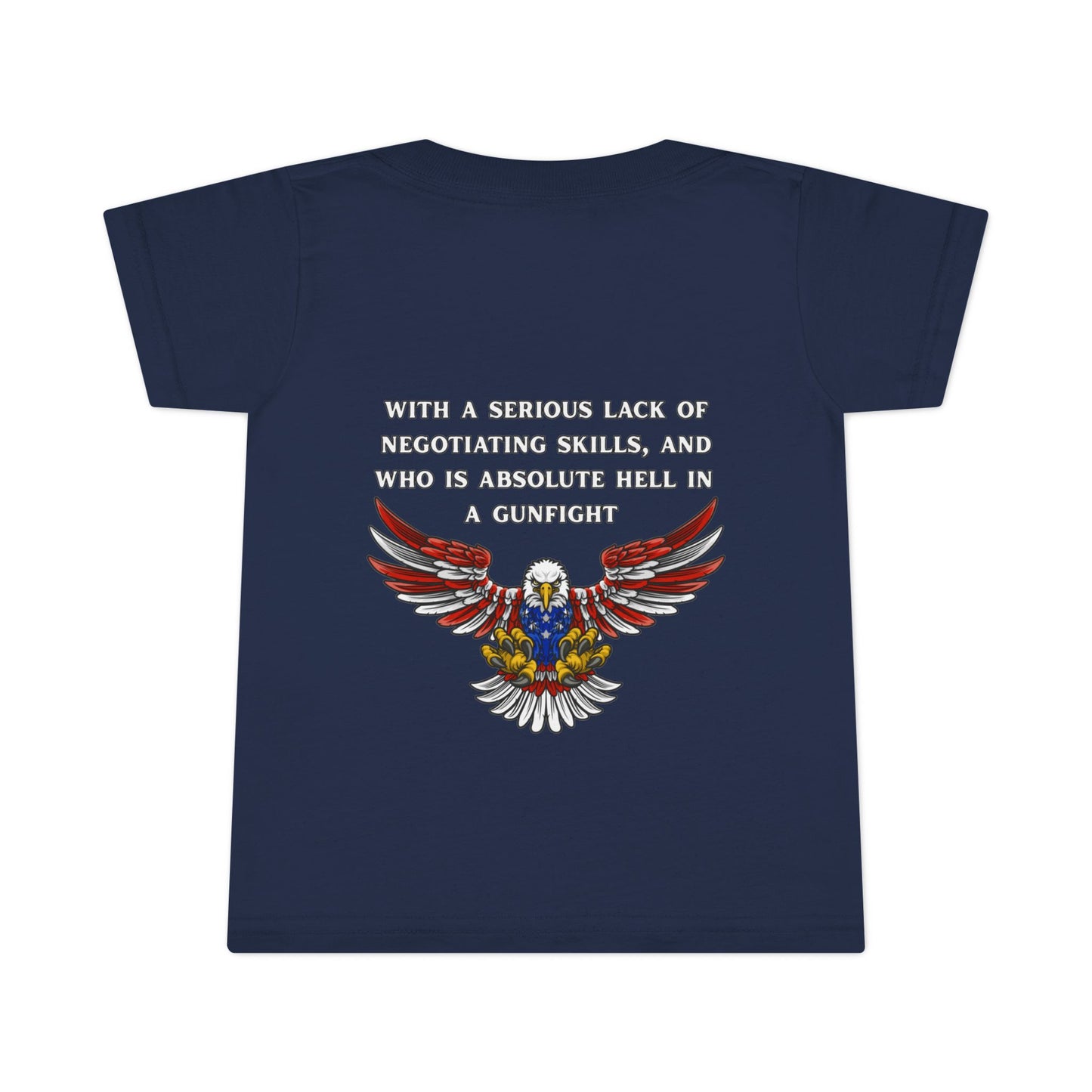 ' I Am Protected by a U.S. Soldier' Toddler T-Shirt - Patriotic Tee for Kids