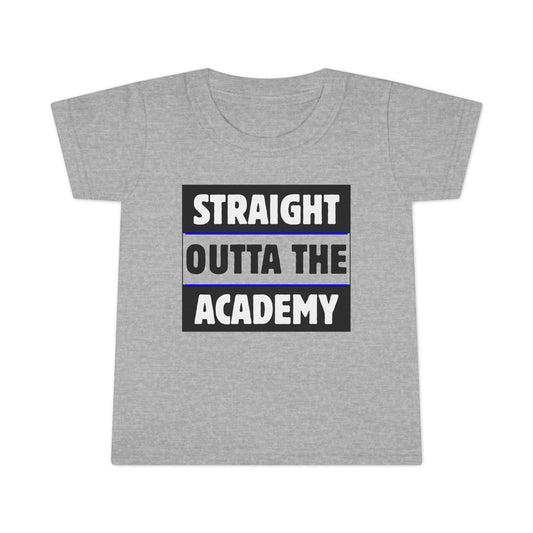 'Straight Outta The Academy' - Funny Toddler Tee