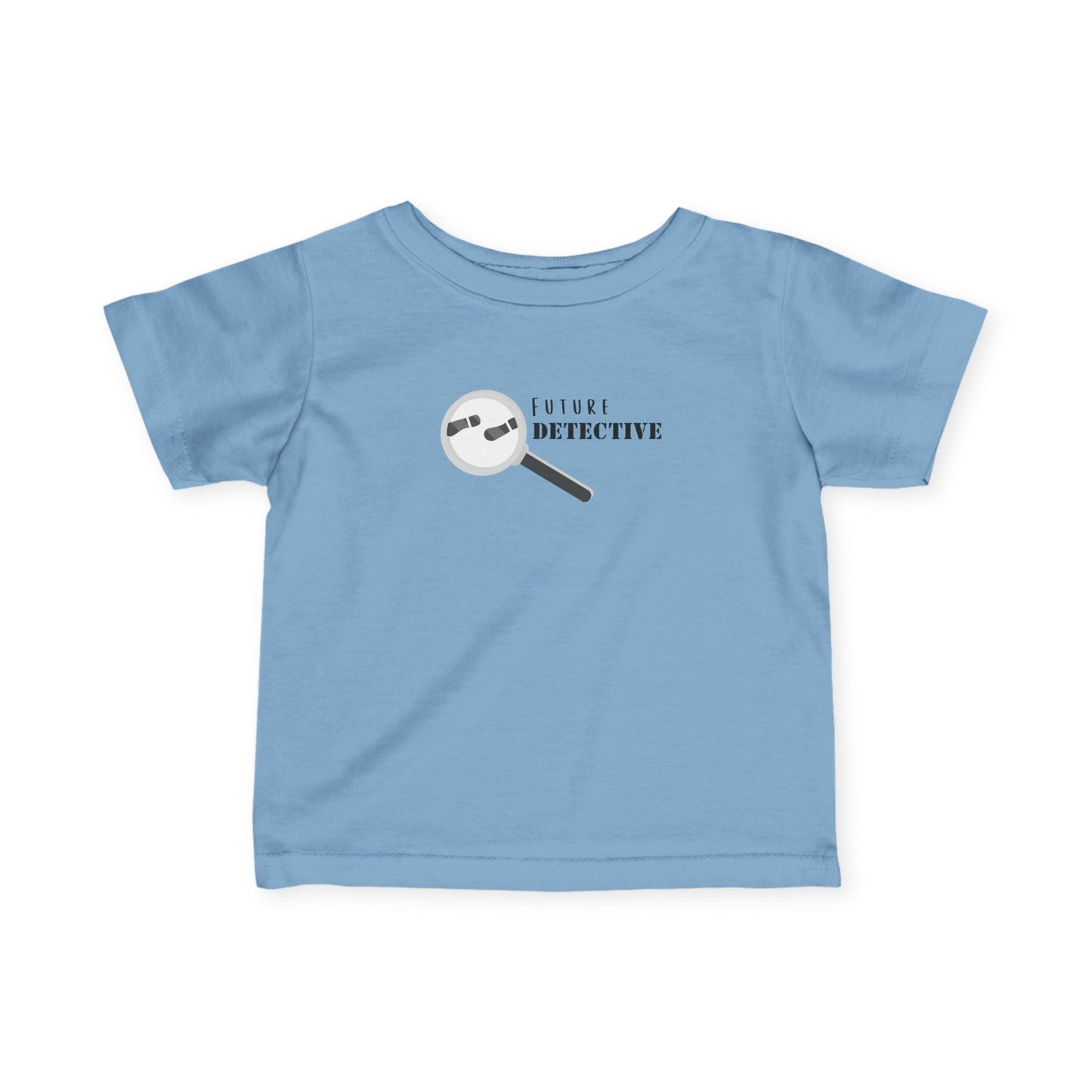 Future Detective Infant Tee, Baby T-Shirt, Cute Kids Clothing, Toddler Birthday Gift, Fun Outfit for Little Explorers
